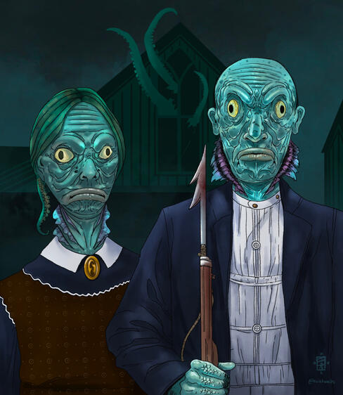 American Gothic over Innsmouth